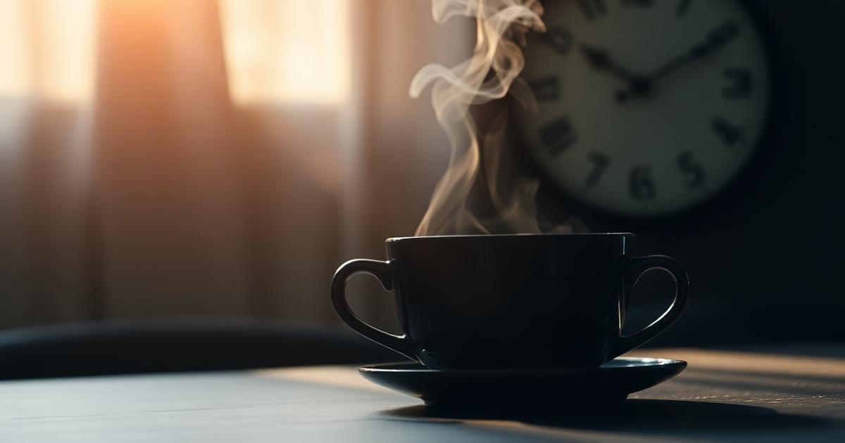 Illustration for Caffeine and Sleep: How Long Before Bed Should You Stop?